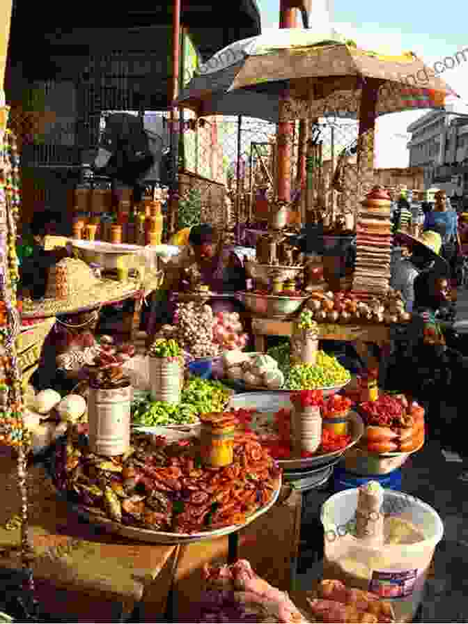 A Bustling Market Scene In Accra, Ghana, With Colorful Stalls And Vibrant Street Life Adventures With Mariah: Volume 1 Accra Ghana
