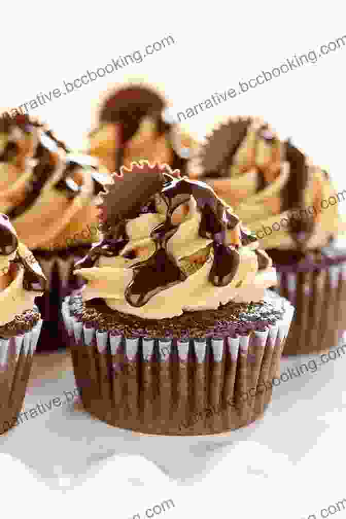 A Cupcake With Chocolate Frosting And Peanut Butter Cups Easy Cupcake Cookbook (Cupcakes Cupcake Cookbook Cupcake Recipes Cupcake Ideas Cupcake Cakes Easy Cupcakes 1)