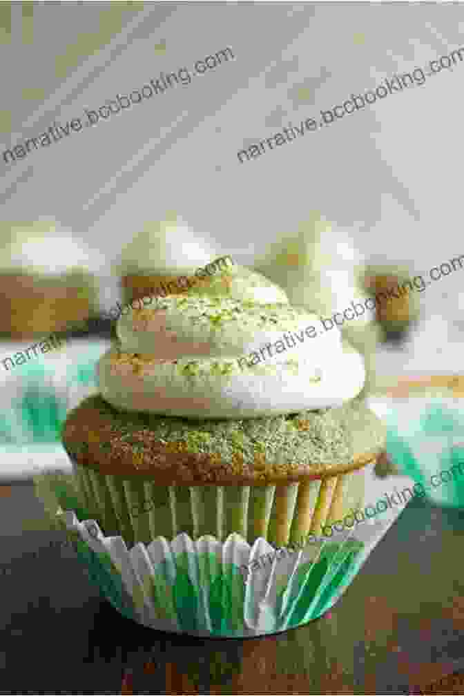 A Cupcake With Matcha Green Tea Frosting And White Chocolate Chips Easy Cupcake Cookbook (Cupcakes Cupcake Cookbook Cupcake Recipes Cupcake Ideas Cupcake Cakes Easy Cupcakes 1)