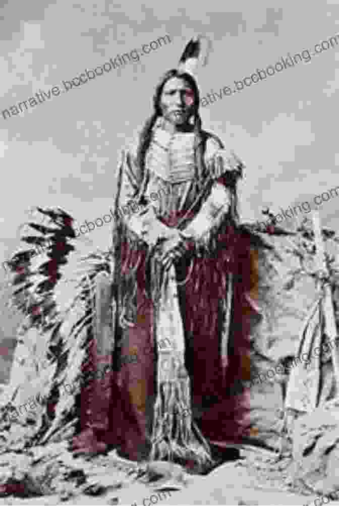 A Depiction Of Crazy Horse, A Legendary Oglala Sioux Warrior Known For His Bravery And Spiritual Connection. Leaders Of The Oglala Sioux: The Lives And Legacies Of Crazy Horse And Red Cloud