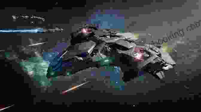 A Fierce Interstellar Battle Rages Amidst A Sea Of Stars, As Starships Unleash Devastating Weaponry Upon Each Other. The Stranded Fleet: An Epic Space Opera Saga (From Far Beyond 2)