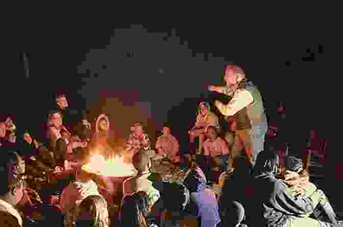 A Group Of Players Gathered Around A Campfire, Listening Intently To A Storyteller Sharing The Lore Of Minecraft. The Unofficial Holy Bible For Minecrafters: Old Testament: Stories From The Bible Told Block By Block (Unofficial Minecrafters Holy Bible)