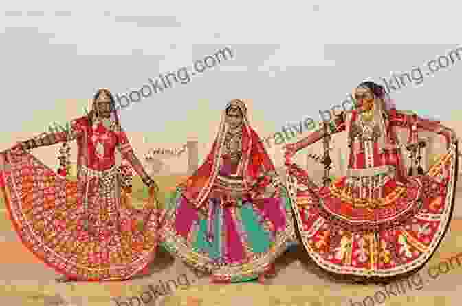 A Group Of Women Dancing In Traditional Rajasthani Attire Patterns Of India: A Journey Through Colors Textiles And The Vibrancy Of Rajasthan