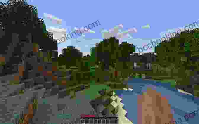 A Minecraft Player Battling A Group Of Zombies, Demonstrating The Challenges Of Survival Mode. The Unofficial Holy Bible For Minecrafters: Old Testament: Stories From The Bible Told Block By Block (Unofficial Minecrafters Holy Bible)