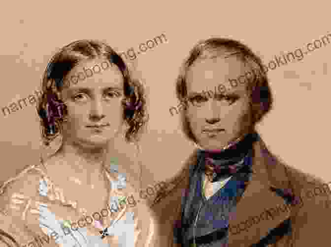 A Photograph Of Charles Darwin With His Wife, Emma, And Their Children. The Autobiography Of Charles Darwin