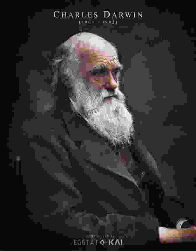A Portrait Of Charles Darwin, The Renowned Naturalist And Father Of Evolutionary Theory. The Autobiography Of Charles Darwin