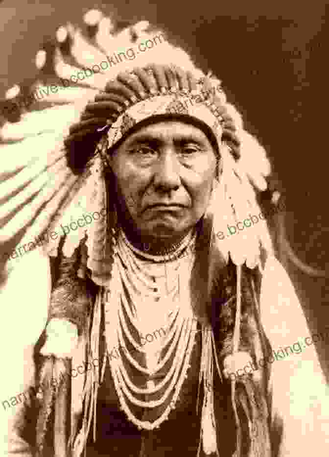 A Portrait Of Crazy Horse, An Oglala Warrior Wearing A War Bonnet. Meeting At Little Bighorn: The Lives And Legacies Of George Custer Sitting Bull And Crazy Horse
