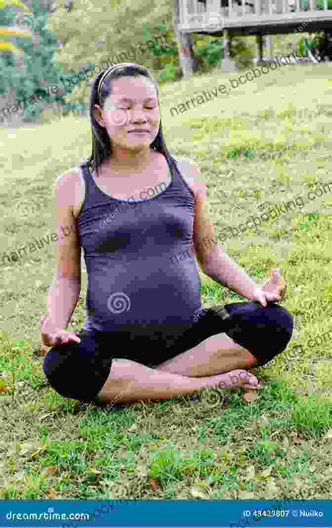 A Pregnant Woman Meditating In Nature, Surrounded By Lush Greenery And Soft Sunlight. DreamBirth: Transforming The Journey Of Childbirth Through Imagery