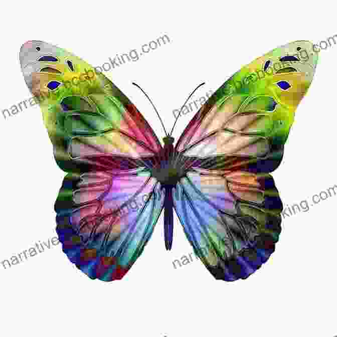 A Vibrant Illustration Of A Butterfly With Colorful Wings How Butterfly Got Her Beautiful Wings