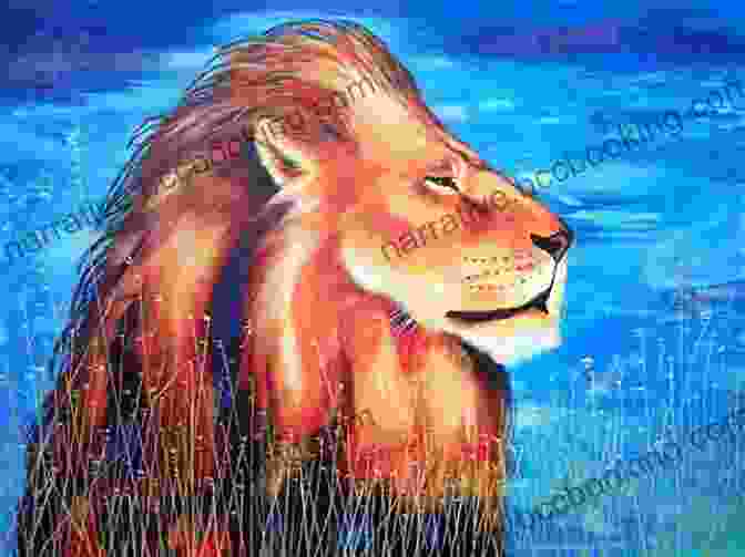 A Vibrant Painting Of A Majestic Lion, Its Mane Flowing In The Wind No Experience Required Drawing Painting Animals: An Easy Guide To Getting Started