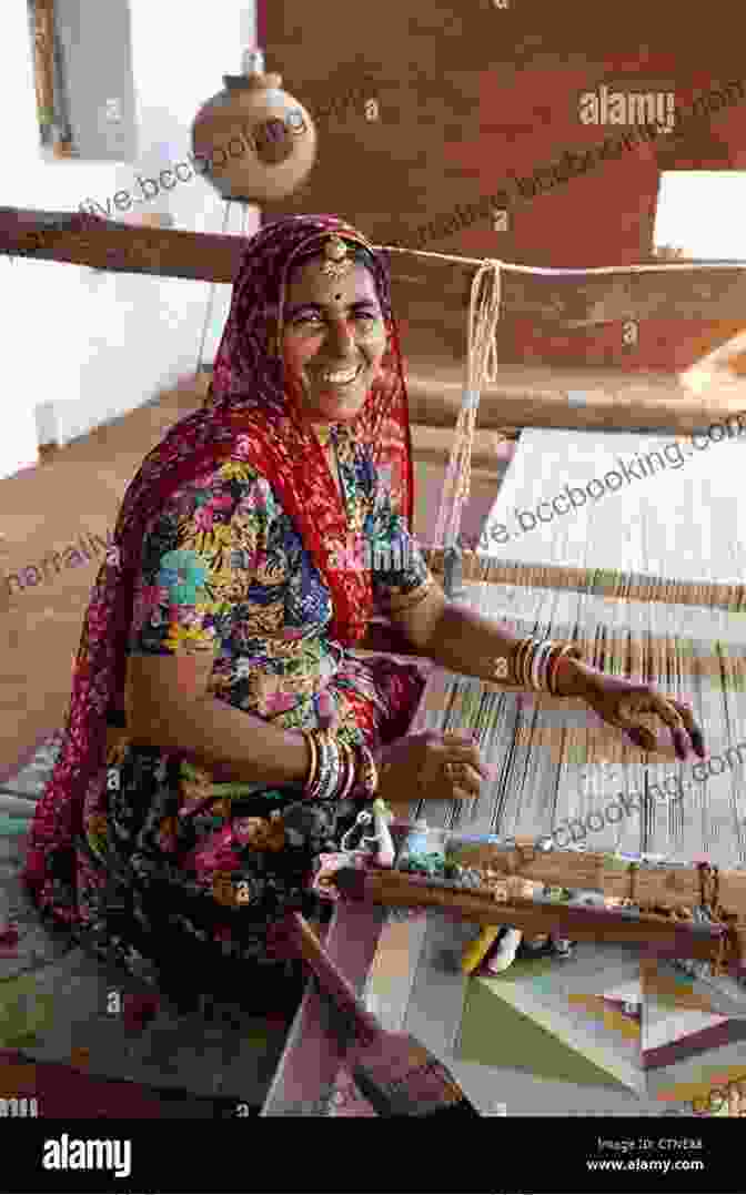 A Weaver Working On A Traditional Loom In Rajasthan Patterns Of India: A Journey Through Colors Textiles And The Vibrancy Of Rajasthan
