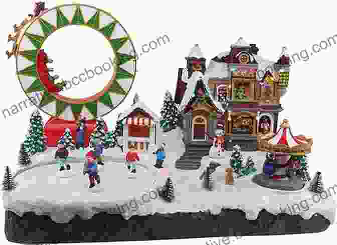 A Whimsical Lego Winter Village Display With Moving Reindeer, Ice Skaters, And A Gingerbread Race Track Expanding The Lego Winter Village