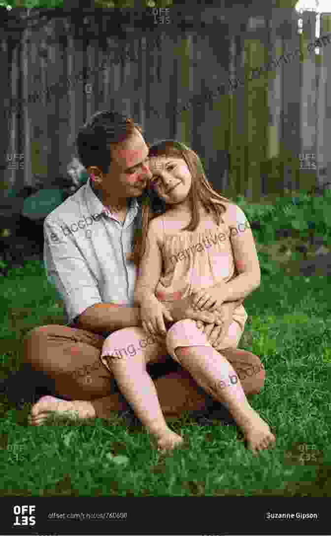 A Young Girl Sits On Her Father's Lap, Smiling. Daddy S Little Princess Cathy Glass