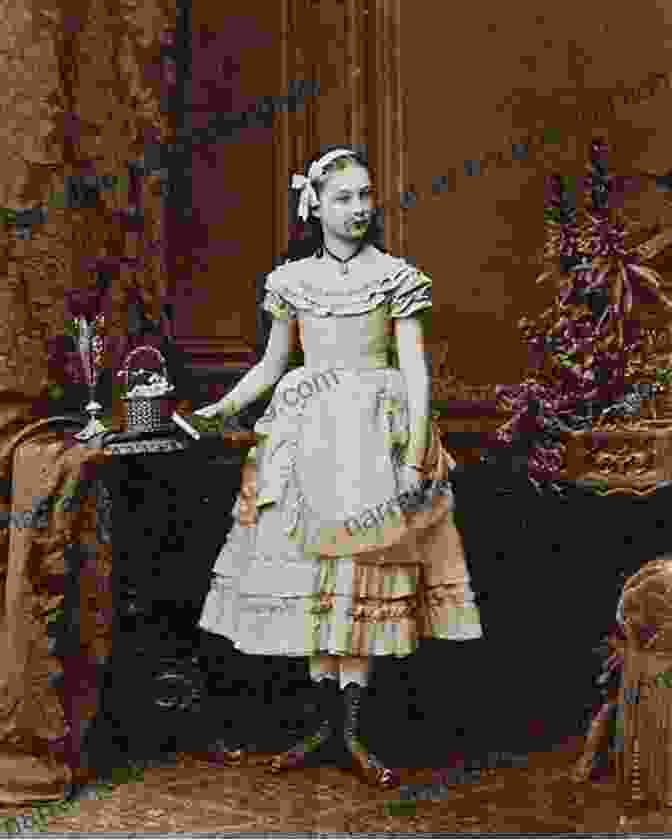 A Young Woman In Victorian Dress, Surrounded By Children The Young Step Mother Charlotte Mary Yonge