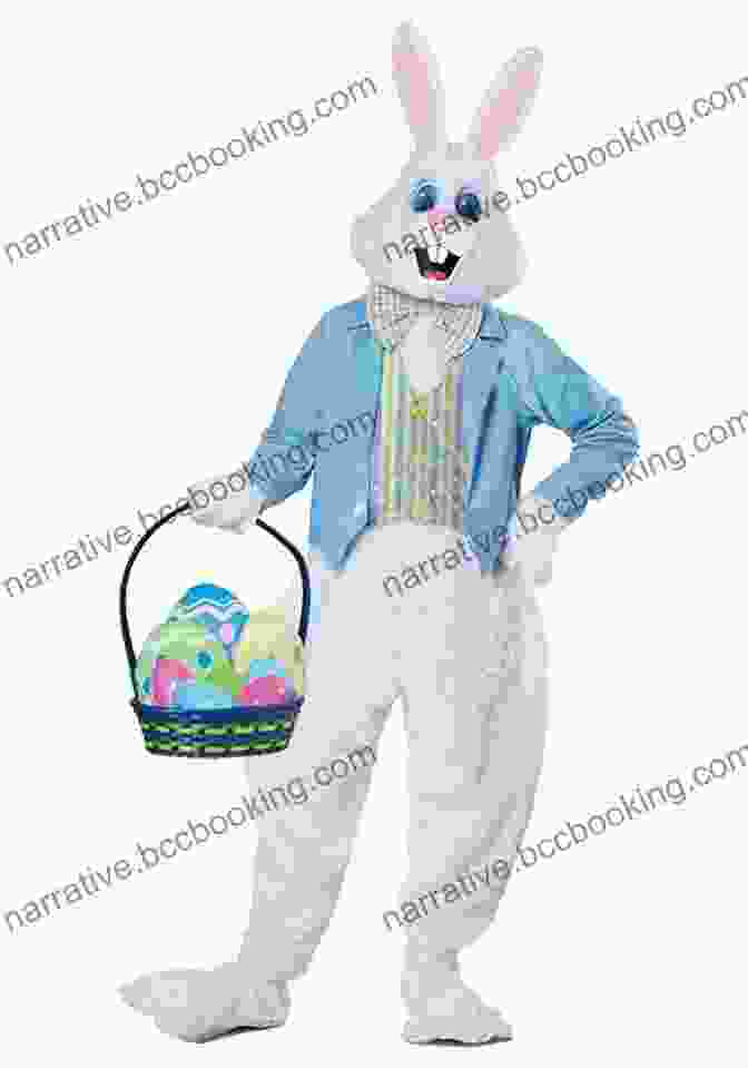 An Elephant Wearing A Bunny Costume And Carrying A Basket Of Easter Eggs The Elephant That Wanted To Be The Easter Bunny