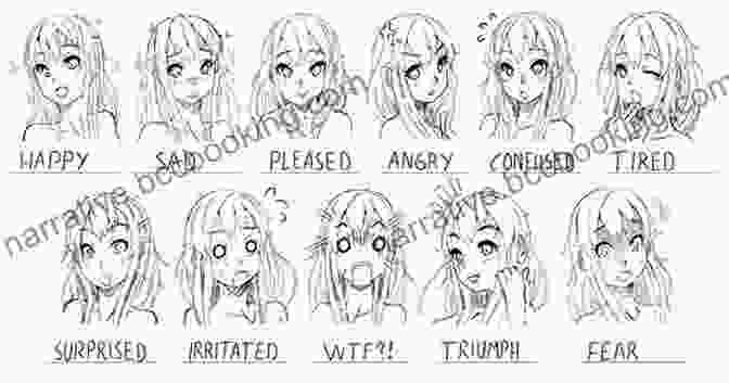 Anime Characters With Various Expressions The Master Guide To Drawing Anime: Tips Tricks: Over 100 Essential Techniques To Sharpen Your Skills