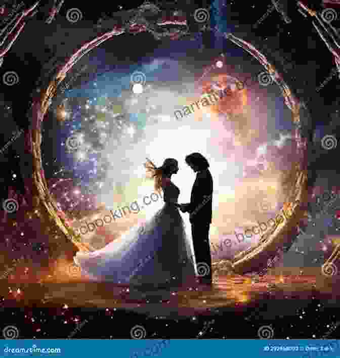 Anya And Zandar Share A Passionate Kiss Amidst A Breathtaking Cosmic Backdrop Xzion: A Hexonian Alien Romance (A SciFi Alien Romance 1)