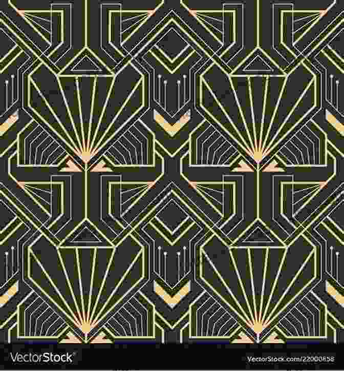 Art Deco Geometric Pattern In Vibrant Hues Art Deco Decorative Patterns In Full Color (Dover Pictorial Archive)