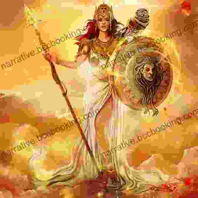 Athena, The Wise And Valiant Goddess Of War, Adorned In Her Gleaming Armor Greek Mythology: History For Kids: A Captivating Guide To Greek Myths Of Greek Gods Goddesses Heroes And Monsters