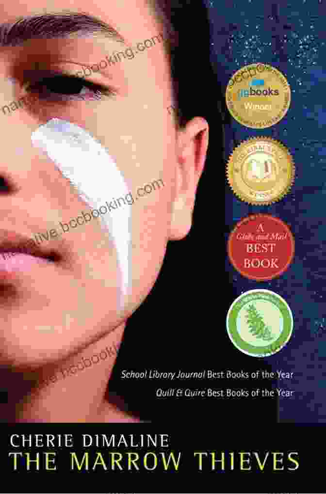 Book Cover Of The Marrow Thieves By Cherie Dimaline, Featuring A Young Indigenous Boy With A Dreamcatcher In His Hands The Marrow Thieves Cherie Dimaline