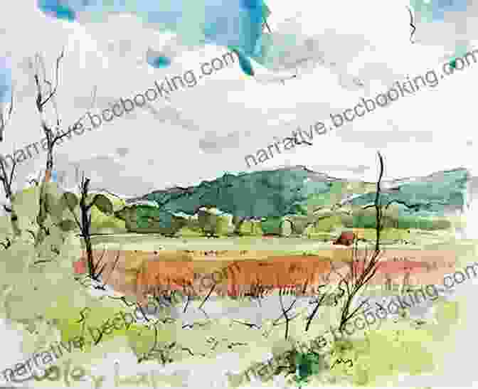 Cathy Johnson Painting A Watercolor Landscape Painting Nature In Watercolor With Cathy Johnson: 37 Step By Step Demonstrations Using Watercolor Pencil And Paint