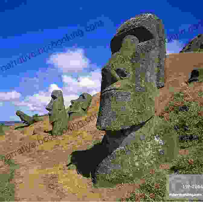 Close Up Of A Moai Statue, Revealing Its Intricate Carvings And Weathered Surface Moon Chile: With Rapa Nui (Easter Island) (Travel Guide)