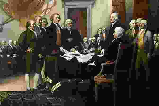 Declaration Of Independence Signing History For Kids: The Illustrated Lives Of Founding Fathers George Washington Thomas Jefferson Benjamin Franklin Alexander Hamilton And James Madison
