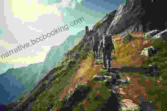 Hikers Ascending A Steep Mountain Path Surviving The World S Extreme Regions: Desert Arctic Mountains Jungle (Extreme Survival In The Military)