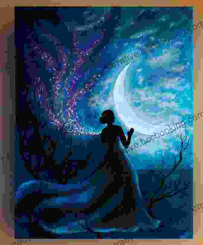 Holy Night Book Cover, Featuring A Young Woman Standing At The Edge Of A Forest, Bathed In Moonlight. O Holy Night Chanelle Arterbridge