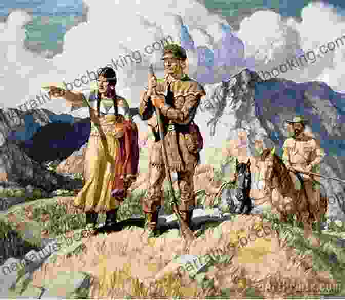 Illustration Of Sacagawea Guiding The Lewis And Clark Expedition History For Kids: The Illustrated Lives Of Pocahontas And Sacagawea