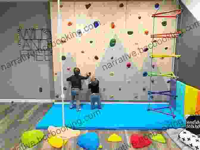 Indoor Climber Scaling A Colorful Climbing Wall Learning To Climb Indoors 2nd (How To Climb Series)
