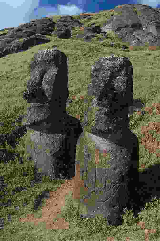 Moai Carvings In The Quarry On Rano Raraku Easter Island: The Mystical Stone Giants