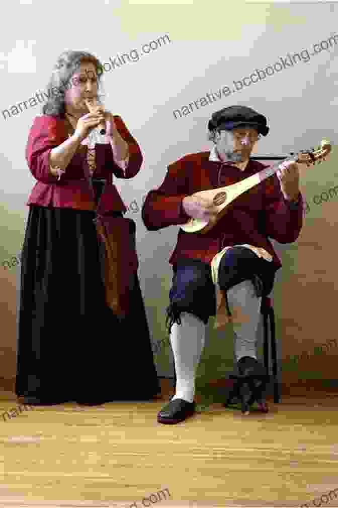 Musicians Playing Instruments And Dancers Performing At A Tudor Entertainment Life In A Tudor Palace (Sutton Life)