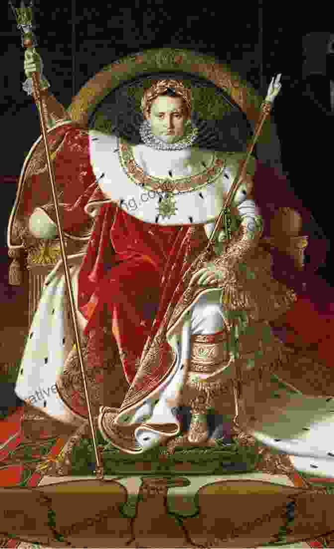 Napoleon Bonaparte As Emperor Of France, Wearing The Imperial Crown. History For Kids: The Illustrated Life Of Napoleon Bonaparte
