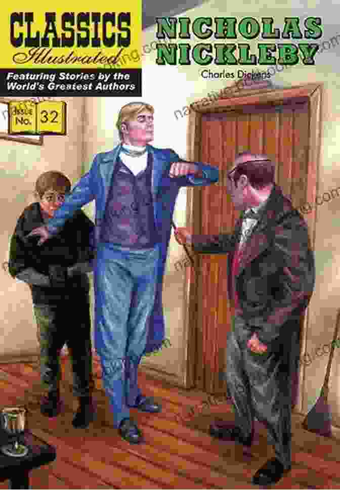 Nicholas Nickleby Classics Illustrated Comic Book Cover Nicholas Nickleby (Classics Illustrated) Charles Dickens