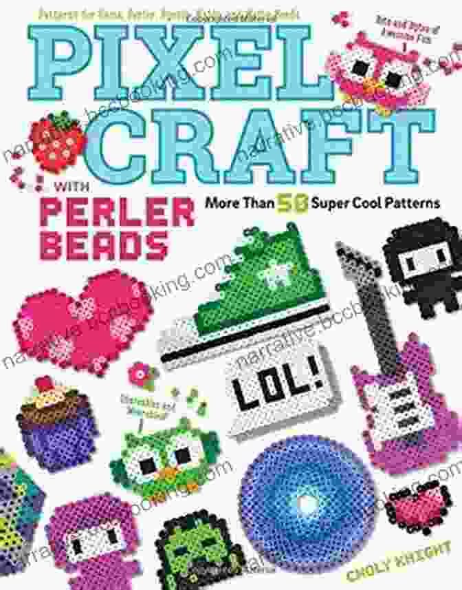 Patterns For Hama Perler Pyssla Nabbi And Melty Beads Book Cover Pixel Craft With Perler Beads: More Than 50 Super Cool Patterns: Patterns For Hama Perler Pyssla Nabbi And Melty Beads