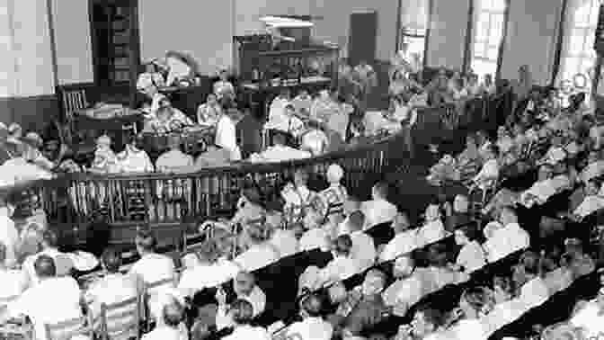 Photograph Of The Courtroom In Sumner, Mississippi Where The Trial Of Roy Bryant And J.W. Milam Was Held Mississippi Trial 1955 Chris Crowe