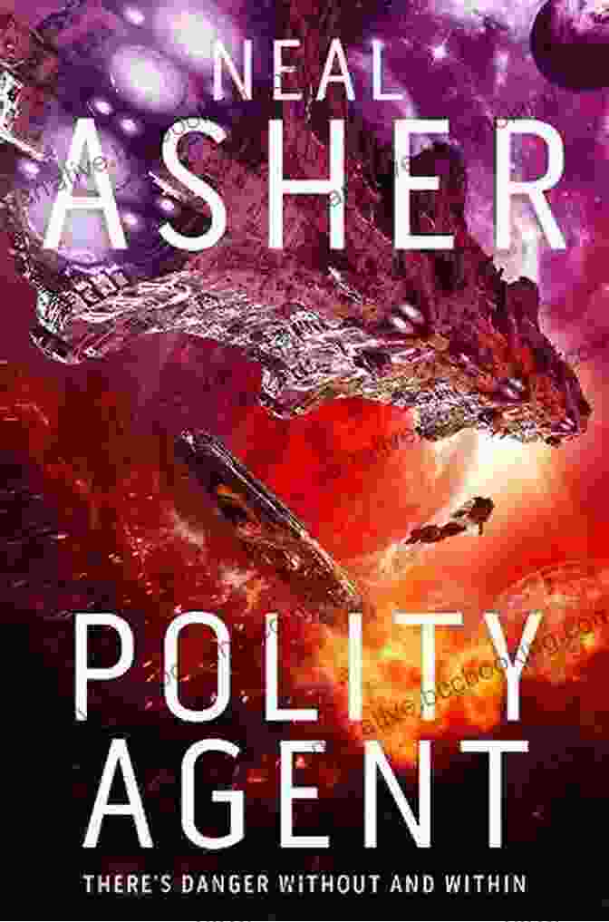 Polity Agent Book Cover Featuring A Shadowy Figure In A Futuristic Cityscape Polity Agent (An Agent Cormac Novel 4)