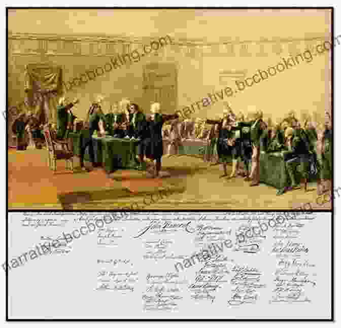 Portrait Of The Signers Of The Declaration Of Independence Lives Of The Signers To The Declaration Of Independence