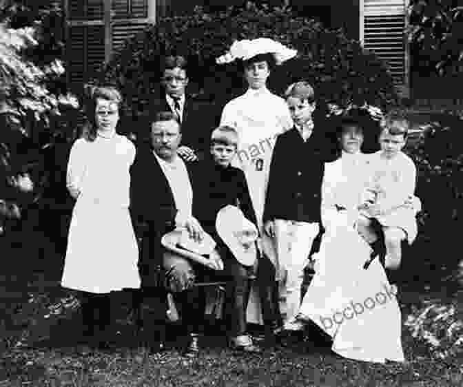 Roosevelt At His Home In Sagamore Hill, Surrounded By His Family And Friends Theodore Roosevelt Naturalist In The Arena