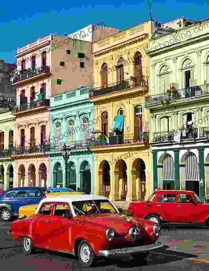 The Authentic Cuba Travel Guide Cover, Featuring A Vibrant Havana Streetscape The Authentic Cuba Travel Guide: (Cuba Guidebook Updated Jan 2024)