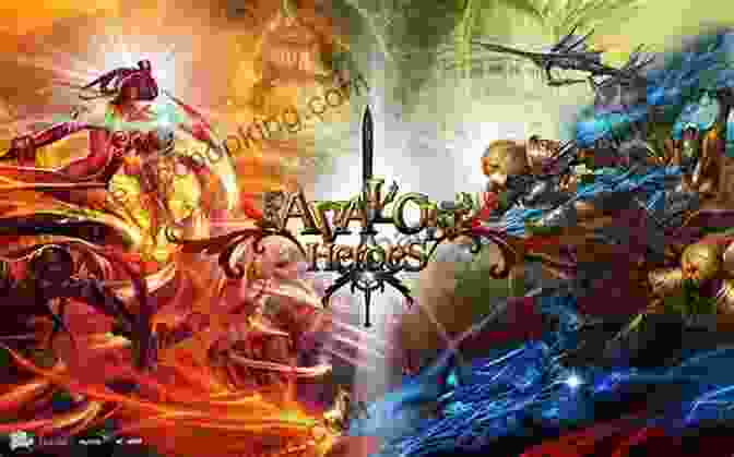The Heroes Of Avalon Fighting A Fierce Battle Heroes Of Avalon Two: The King S Redemption