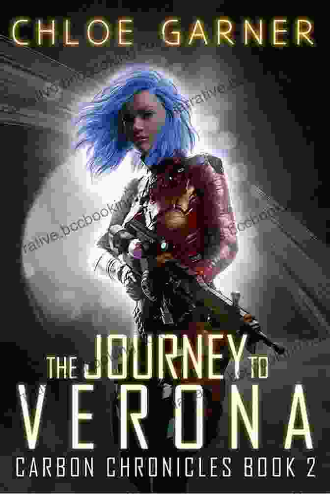 The Journey To Verona: Carbon Chronicles Book Cover, Showcasing An Intricate Mosaic Of Vibrant Colors And Geometric Patterns The Journey To Verona (Carbon Chronicles 2)