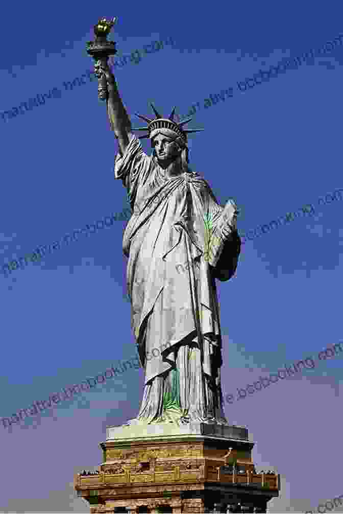 The Statue Of Liberty Stands Tall In New York Harbor, A Symbol Of Freedom And Hope The Statue Of Liberty Christian Blanchet