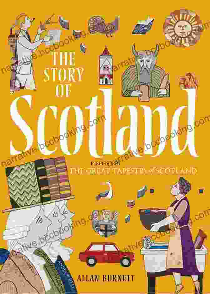 The Story Of Scotland Illustrated Book Cover The Story Of Scotland (Illustrated)